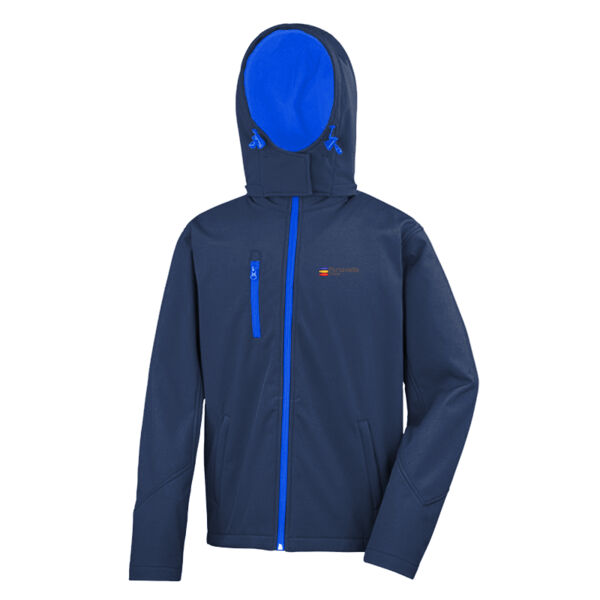 Gents Hooded Softshell Jacket Thumbnail
